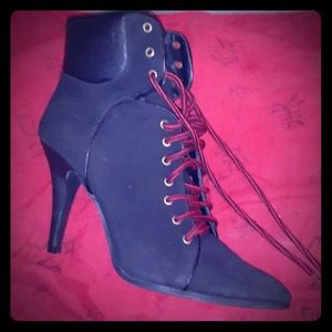 Lace up liliana heeled boots